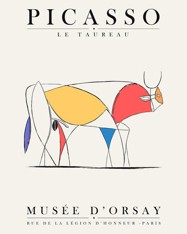 Picasso - Bull Le Taureau
