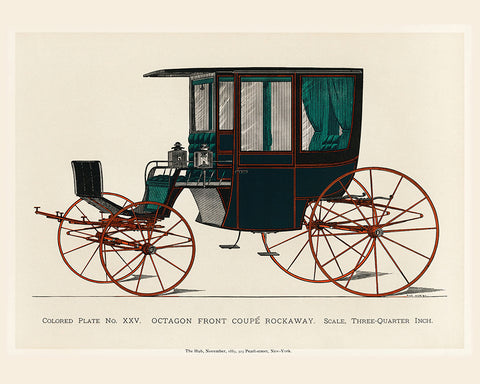 Brougham Antique Carriage