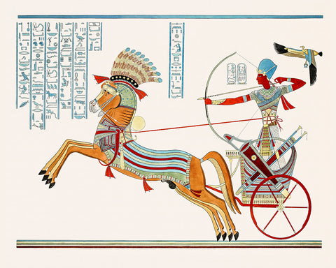 Ramses III in a Chariot