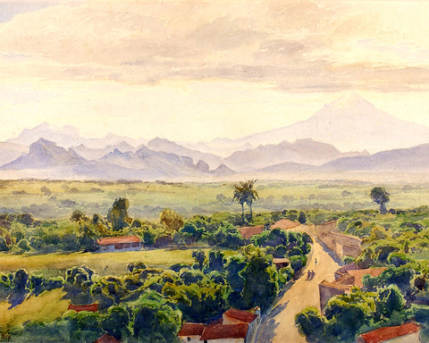 View of Cuernavaca Painting