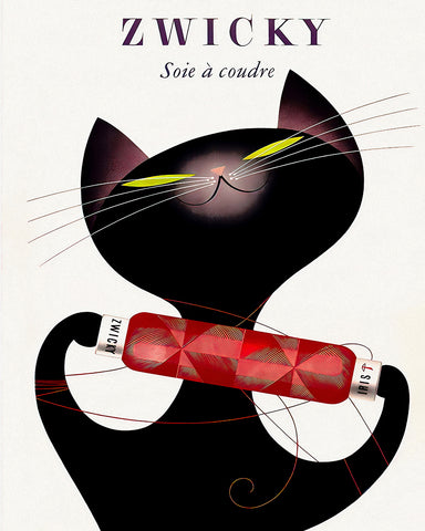 Cat & Red Thread