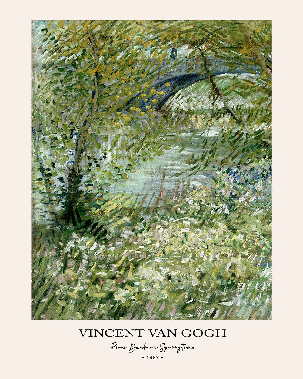 Van Gogh - River Bank in Springtime