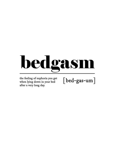 Definition of Bedgasm