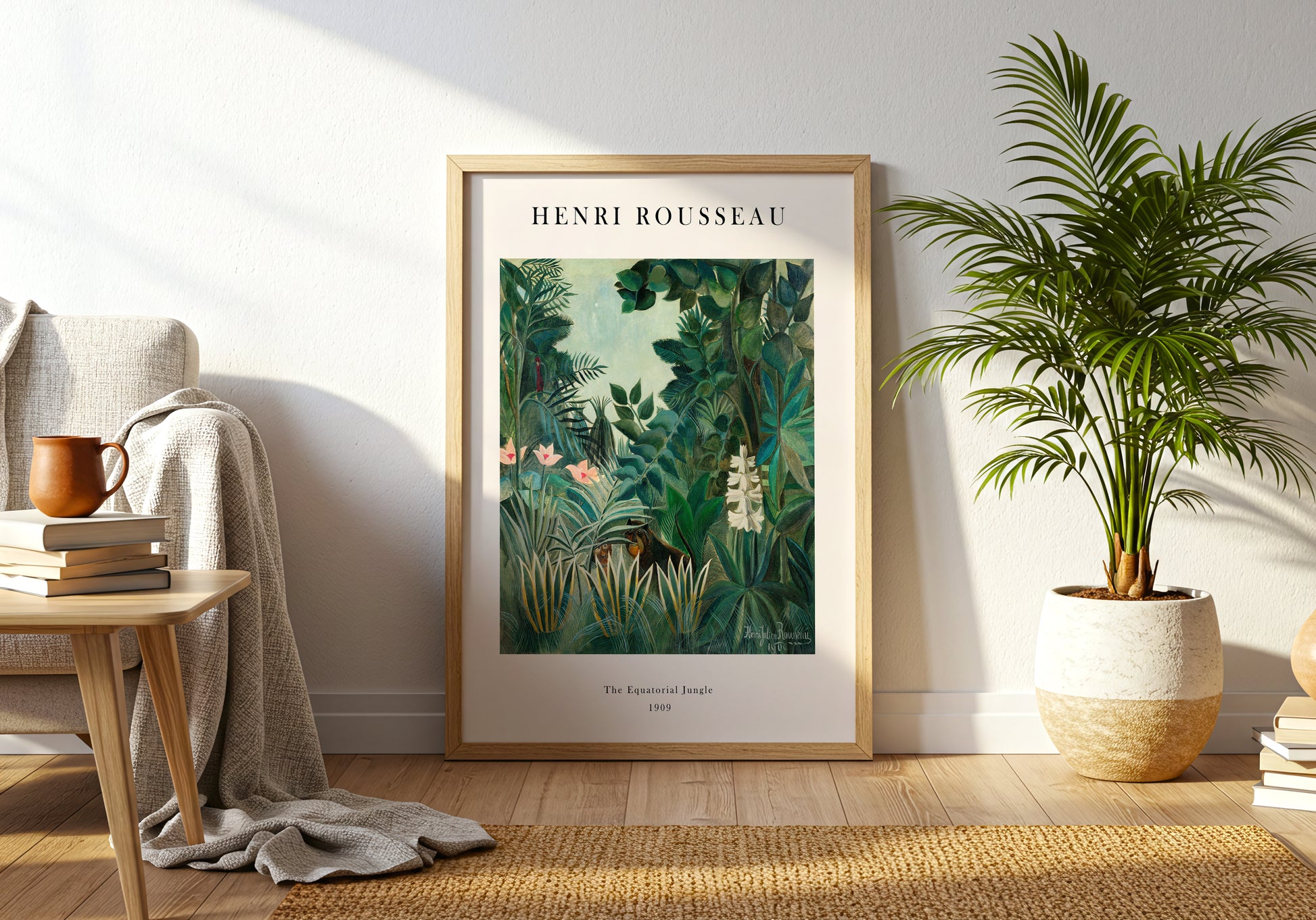 Henri Rousseau - The Equatorial Jungle