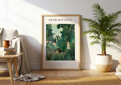 Henri Rousseau - The Equatorial Jungle
