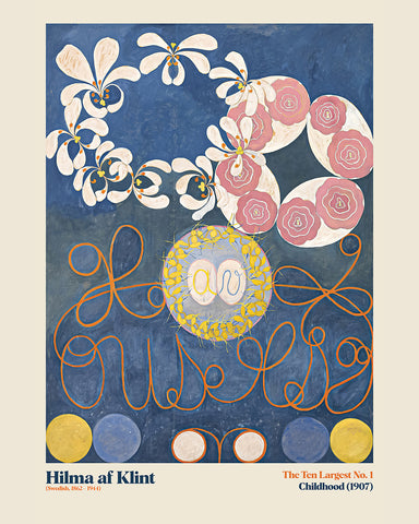 Hilma af Klimt - The Ten Largest - Childhood No1