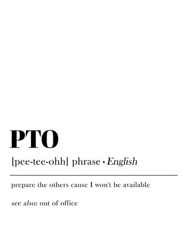 Definition of PTO