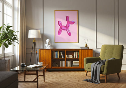 Pink Balloon Dog