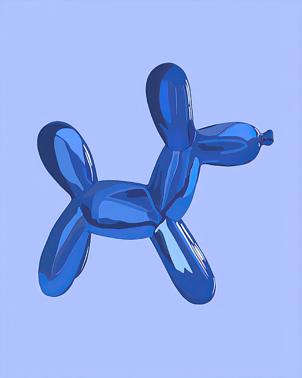 Blue Balloon Dog