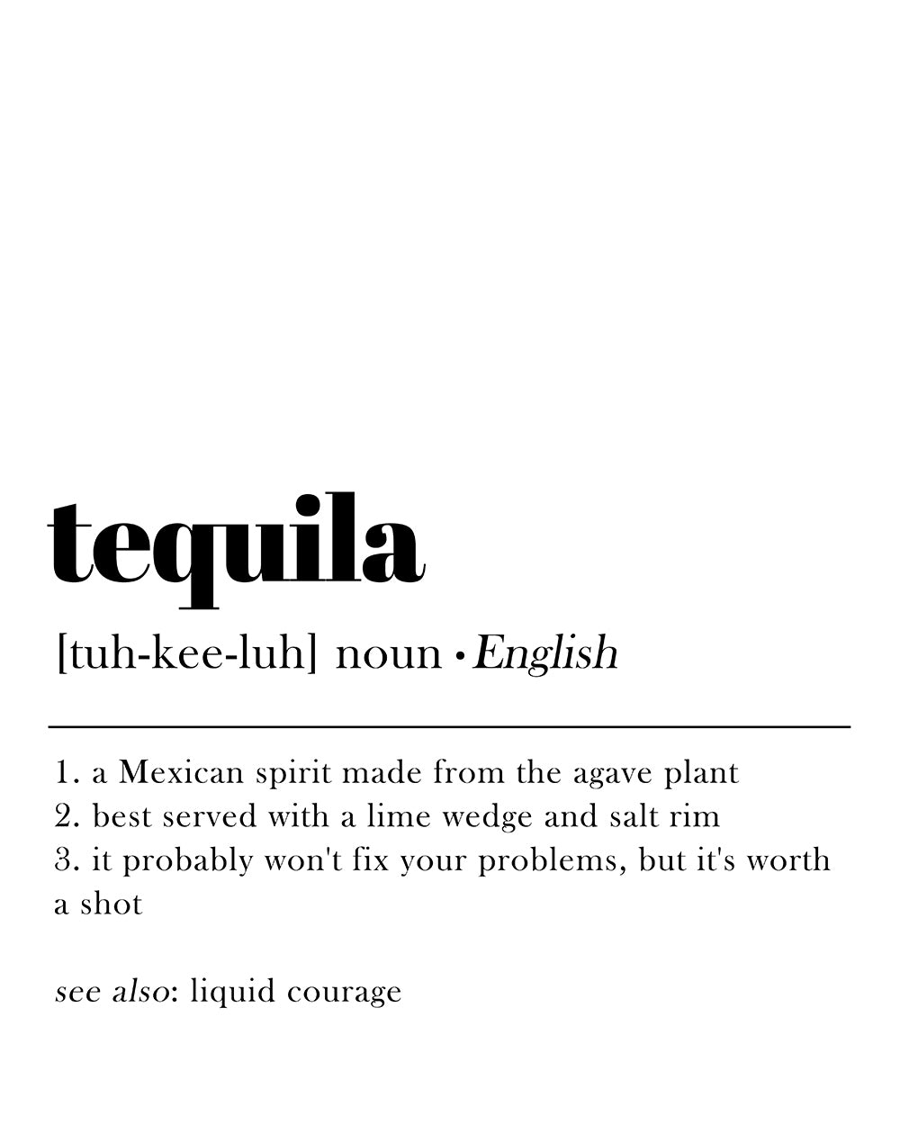 Definition of Tequila