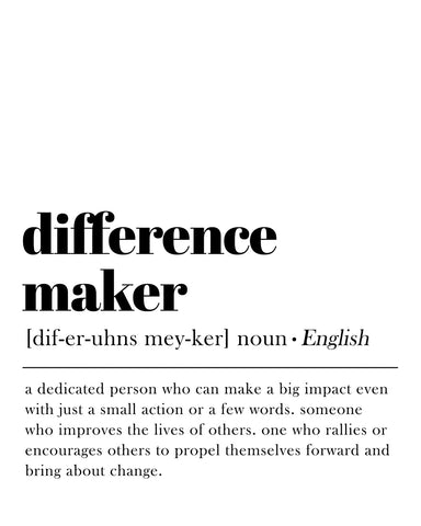 Difference Maker