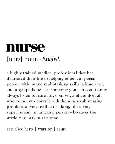 Definition of Nurse