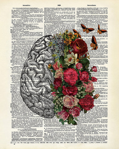 Flowery Brain and Butterflies
