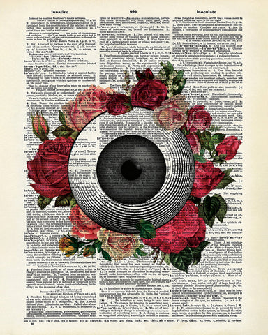 Flowers and Anatomical Eye