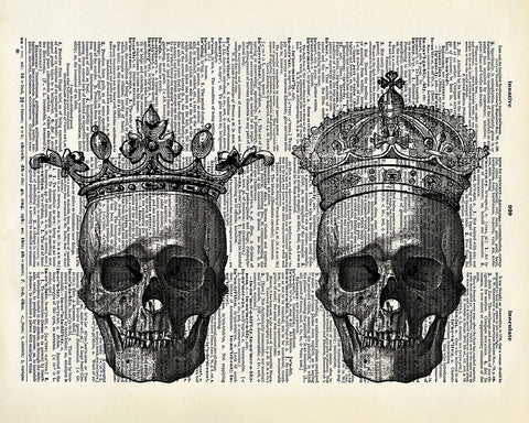 King and Queen Skull