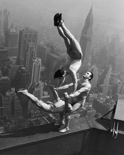 Acrobats on a Skyscraper