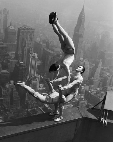 Acrobats on a Skyscraper