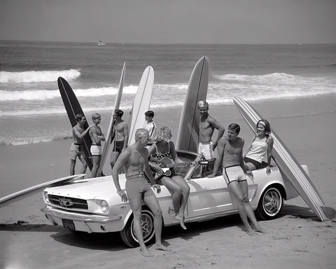 Friends Having Fun on Beach