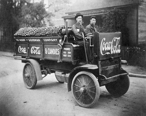Old Fashion Delivery Truck