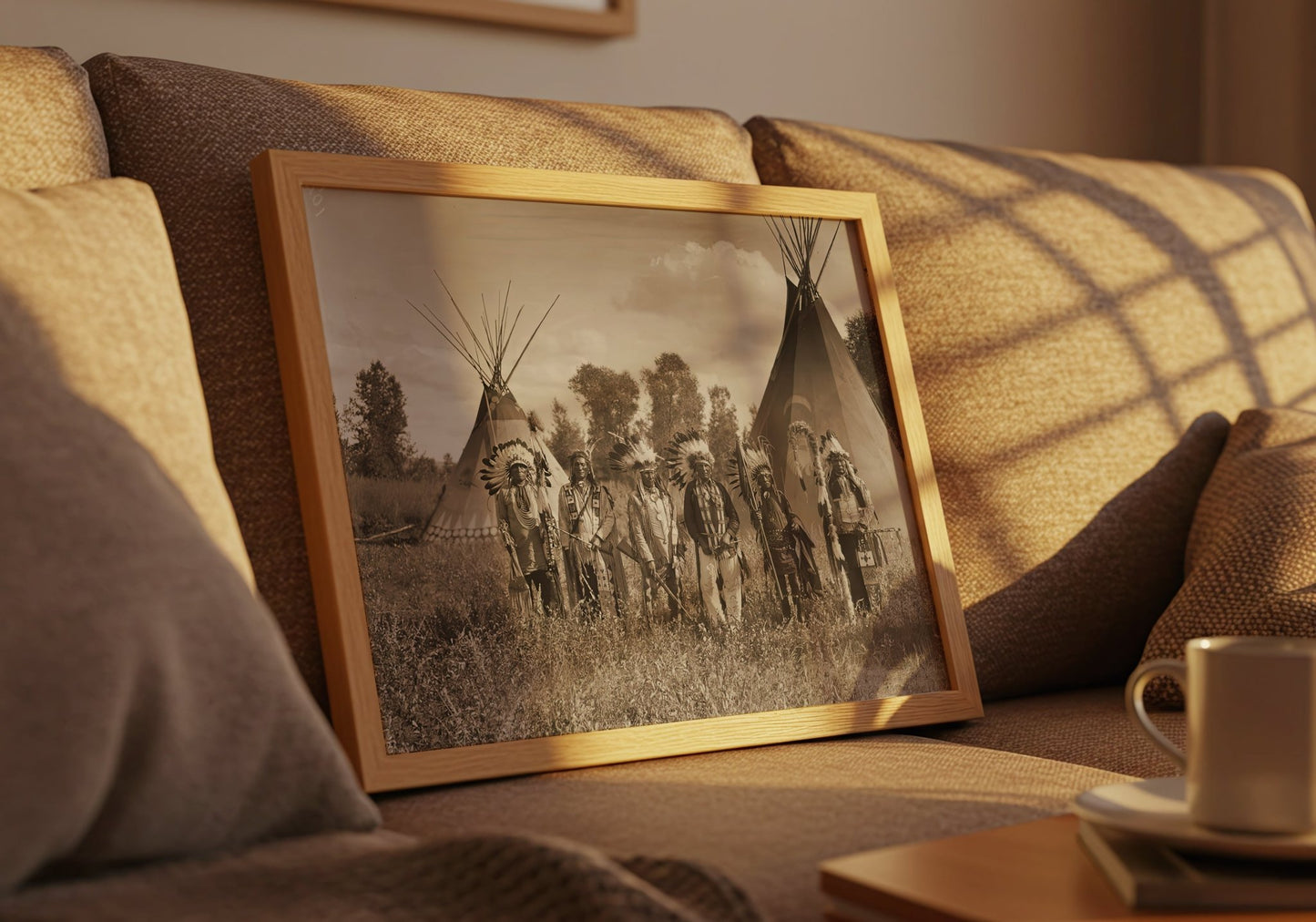 Crow Creek Warriors on the Crow Reservation