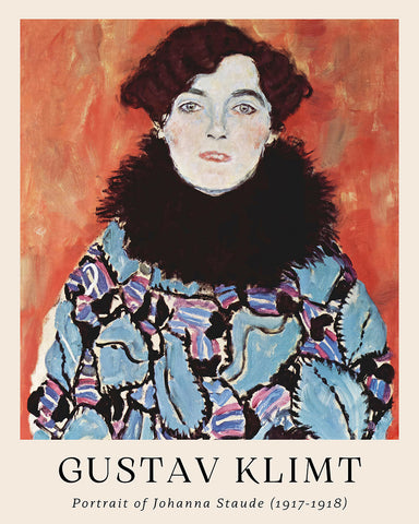 Gustav Klimt - Portrait of Johanna Staude No1