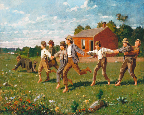 Winslow Homer - Snap the Whip