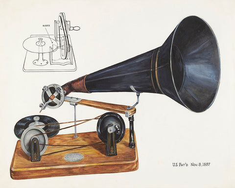 Gramophone Painting