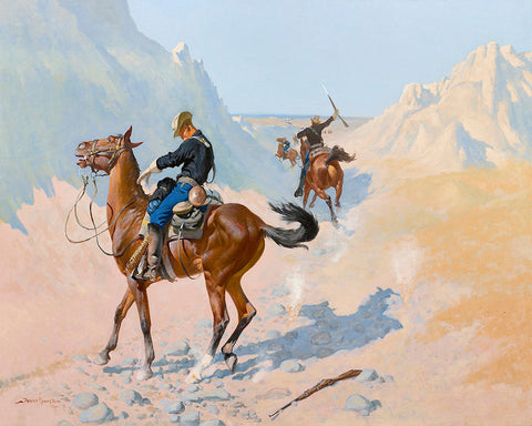 Frederic Remington - The Advance Guard