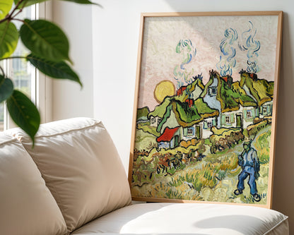 Van Gogh - Houses and Figure