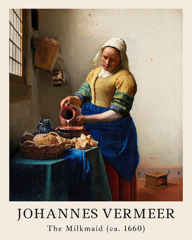 Johannes Vermeer - The Milkmaid