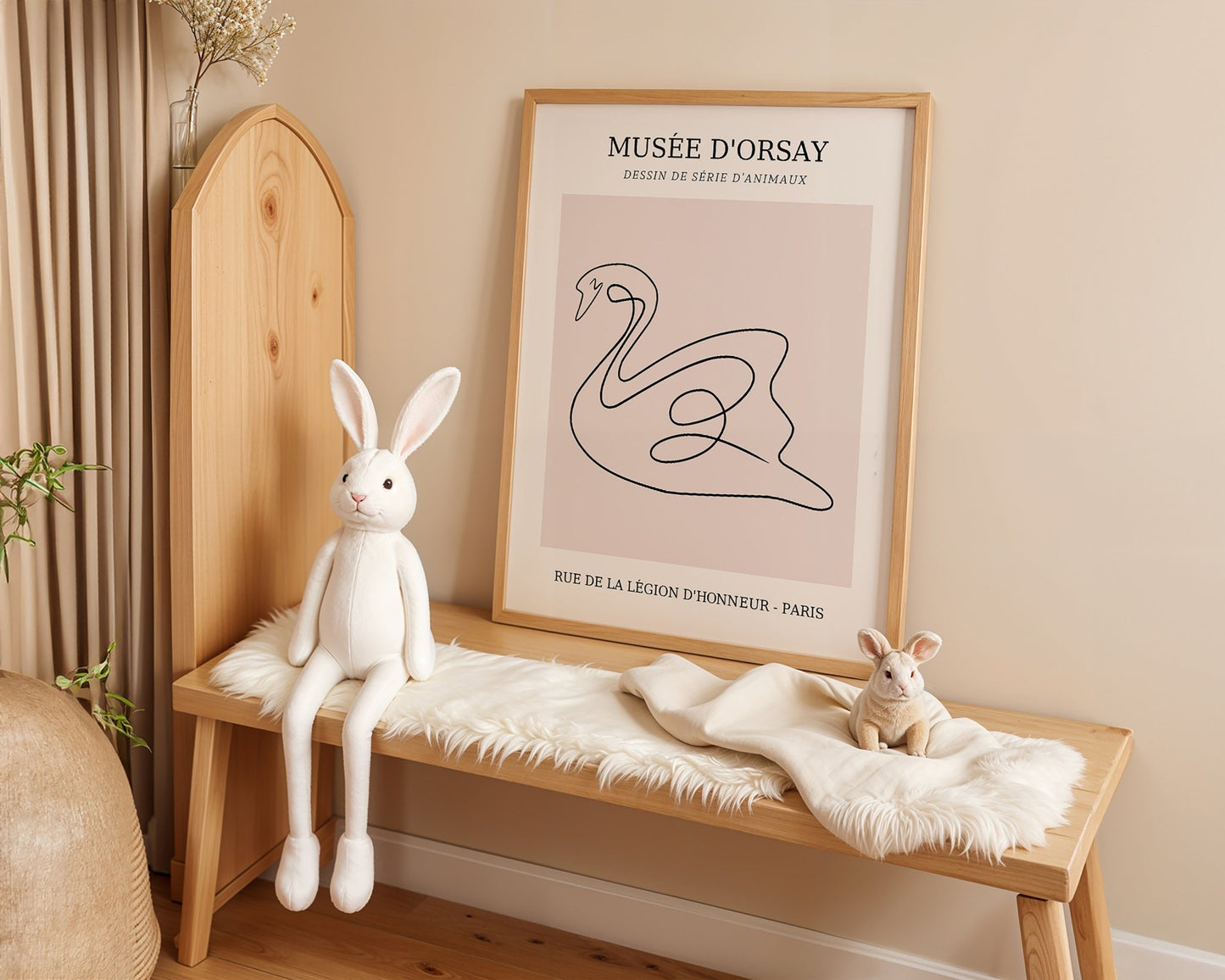 Picasso - One Line Swan Drawing