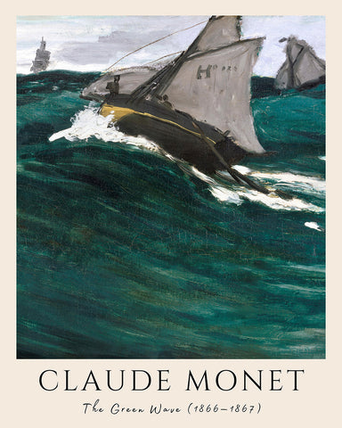 Claude Monet - Green Wave
