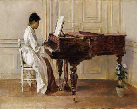 Theodore Robinson - At The Piano
