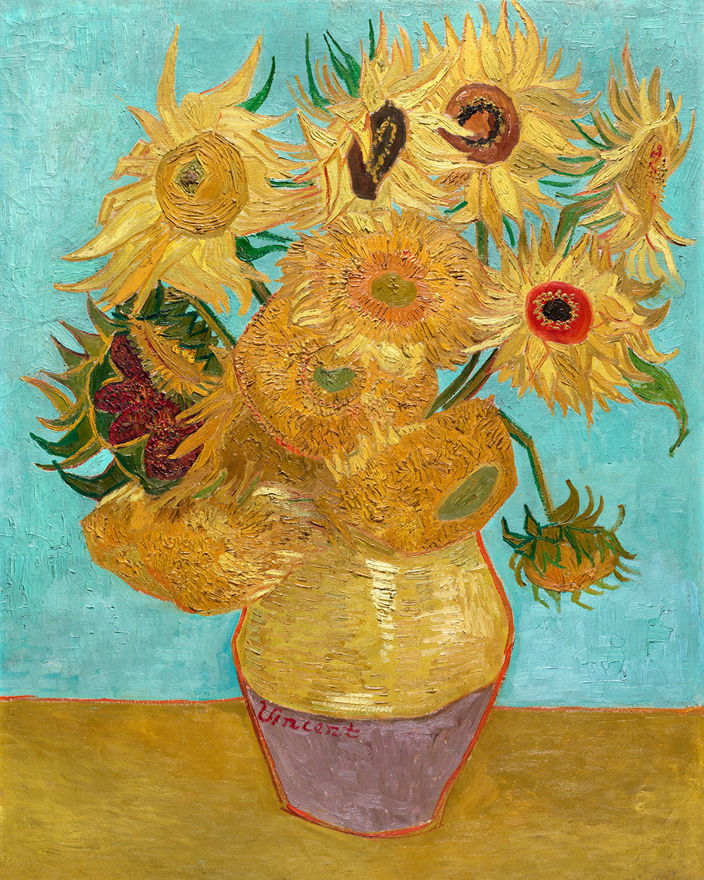 Van Gogh - Vase with Twelve Sunflowers No1