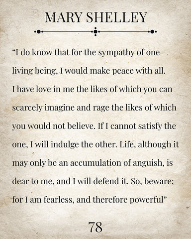 Mary Shelley Fearless