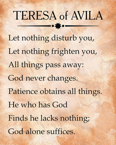 Let Nothing Disturb You