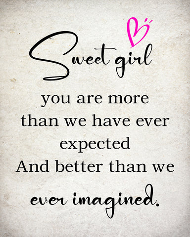 Sweet Girl