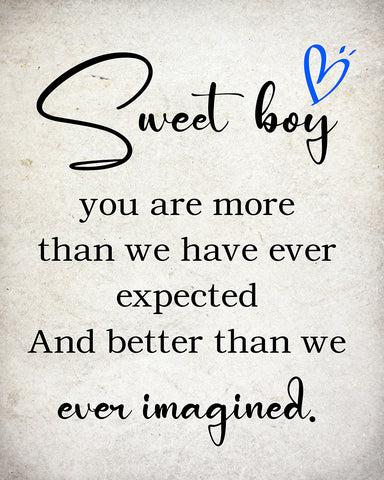 Sweet Boy No1