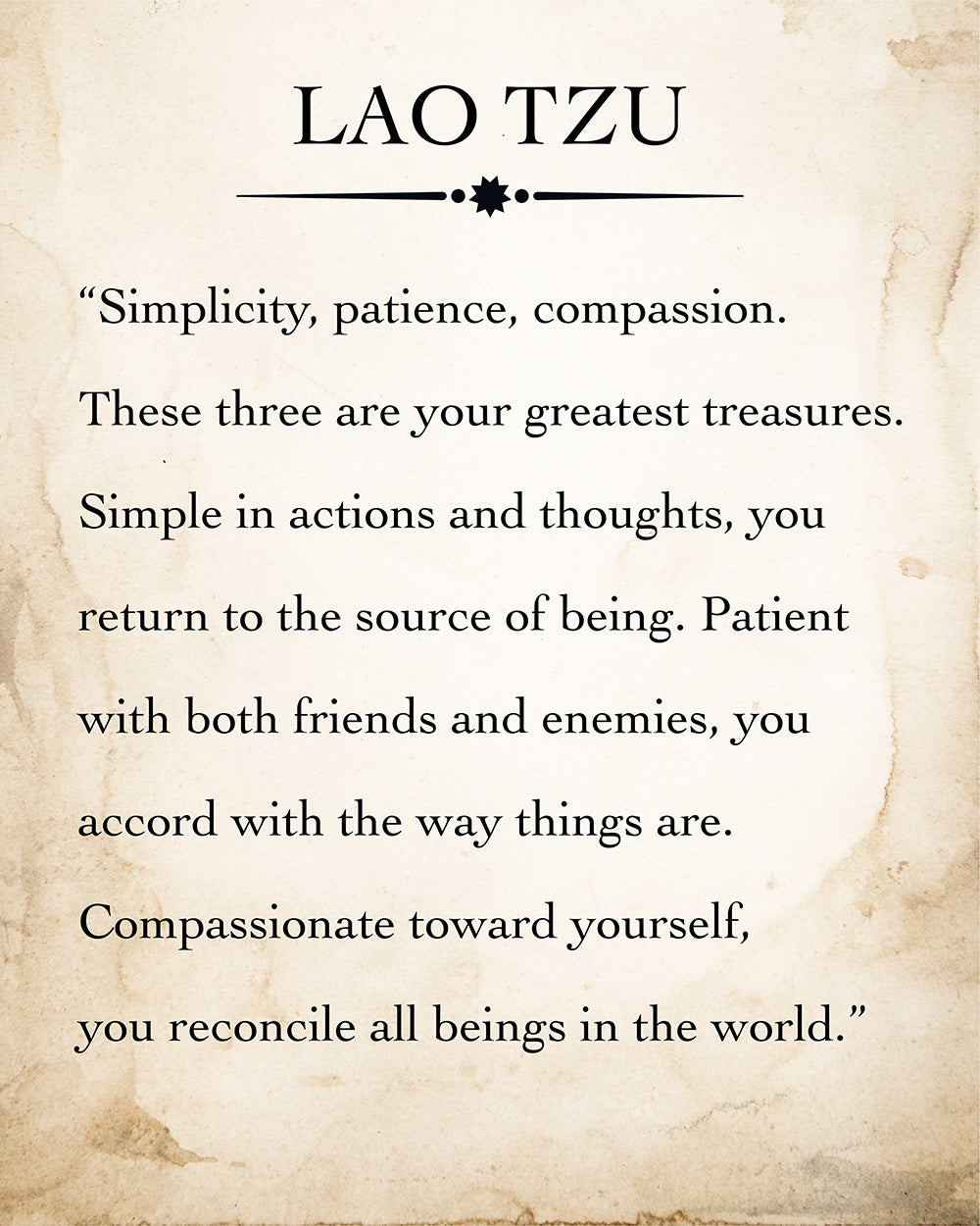 Simplicity Patience Passion