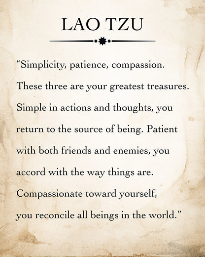 Simplicity Patience Passion