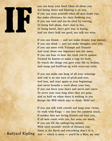 IF Poem No1