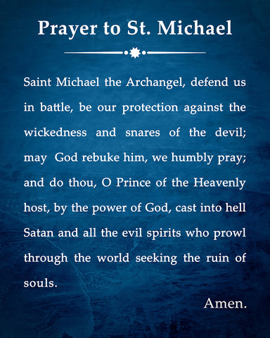 Prayer to St. Michael