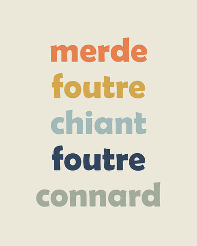 French Swear words