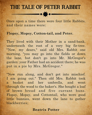 Beatrix Potter The Tale of Peter Rabbit