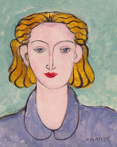 Henri Matisse - Young Woman in a Blue Blouse