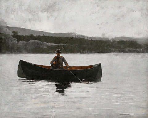 Winslow Homer - Playing A Fish
