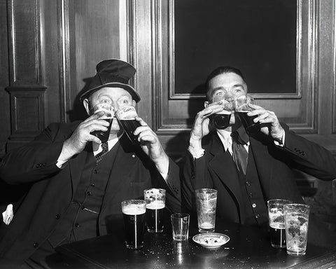 Men Drinking Beer