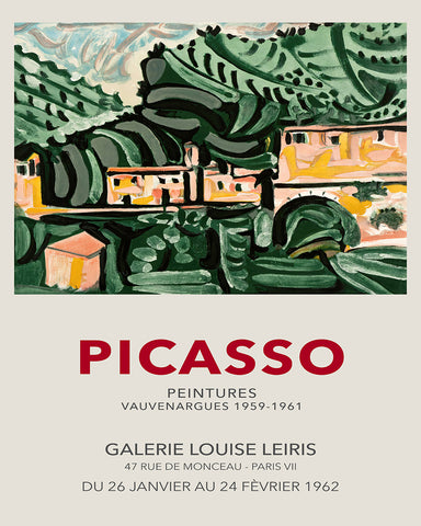 Picasso - Village of Vauvenargues