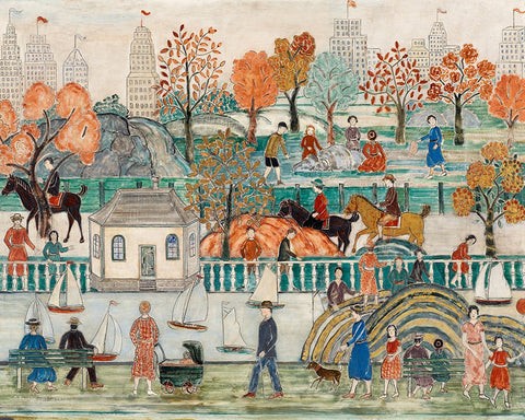 Charles Prendergast - Central Park