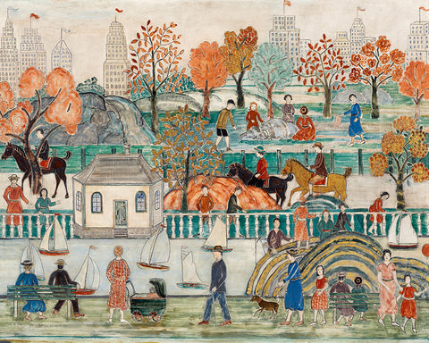 Charles Prendergast - Central Park
